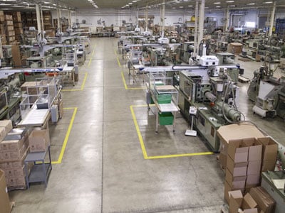 Inside Rodon Group Facility