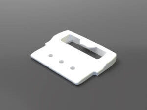 Lock Face Mount Keeper #4444