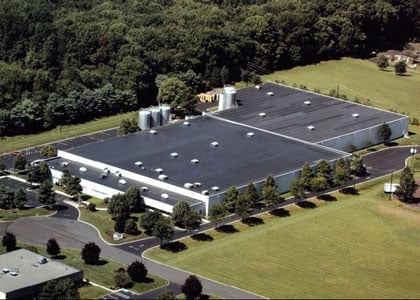 Aerial view of the Rodon Group facility