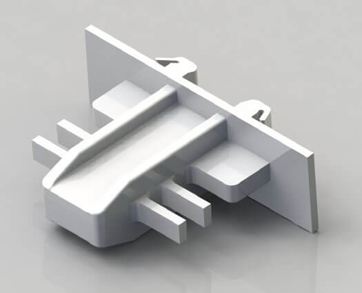 23/32 Inch (in) Airspace and 8 x 18 Millimeter (mm) Contour Grid Clip
