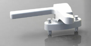 Assembled Right Hand Hopper Window Handles