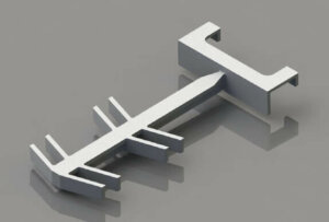 3/16 x 13/16 x 3/4 Inch (in) Angle Grid Clips