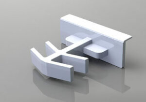 Foam Spacer Grid Clips for 3/16 x 1/2 Inch (in) Flat Bar