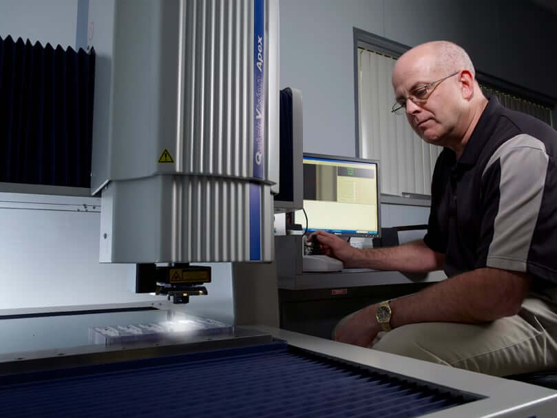 Rodon Employee operates machinery in Rodon's facility