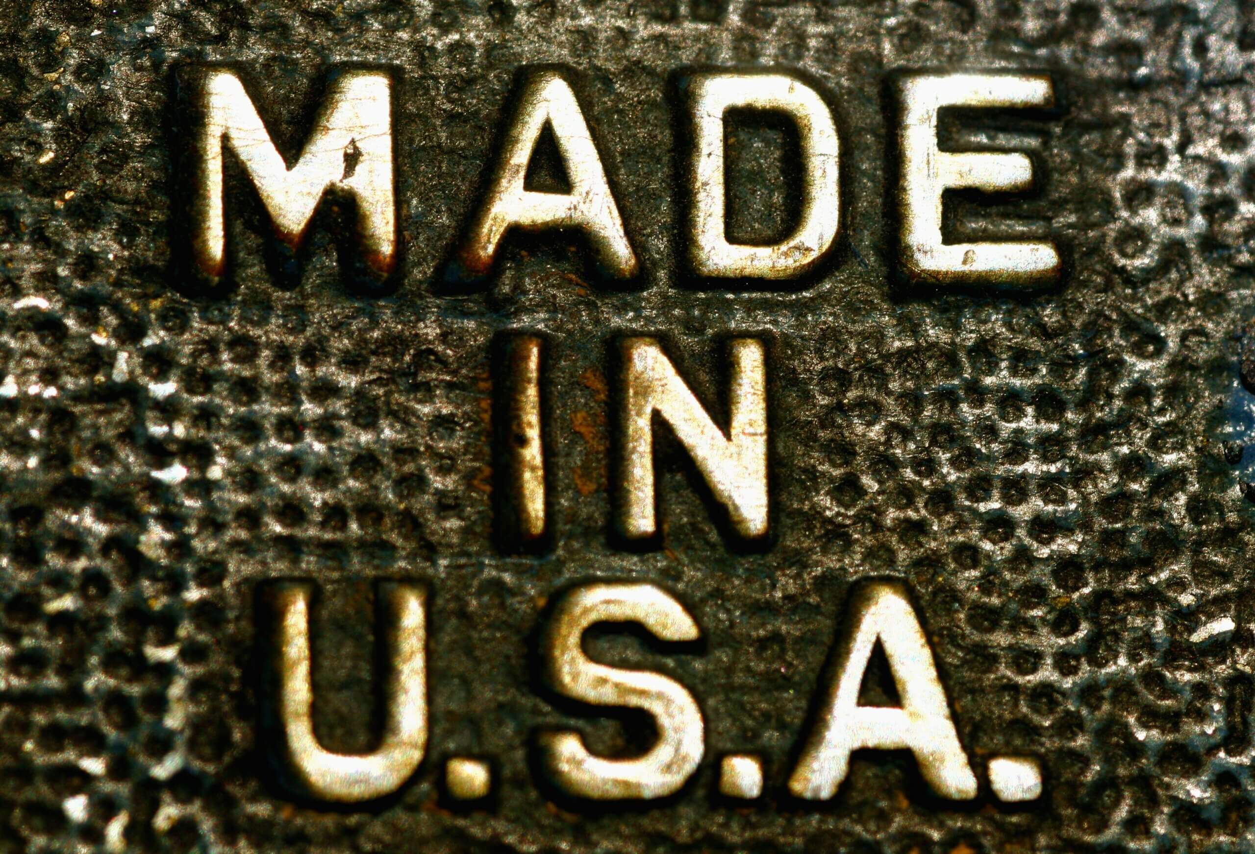 manufacturingday9.jpg Made in U.S.A. Raised letters on Metal
