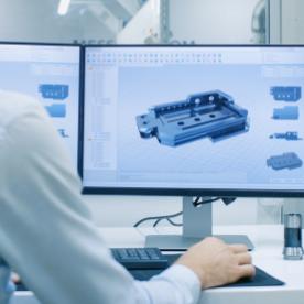 Parts for plastic injection are designed using computer software