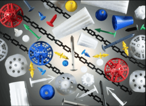 Custom Molded Plastic Fasteners